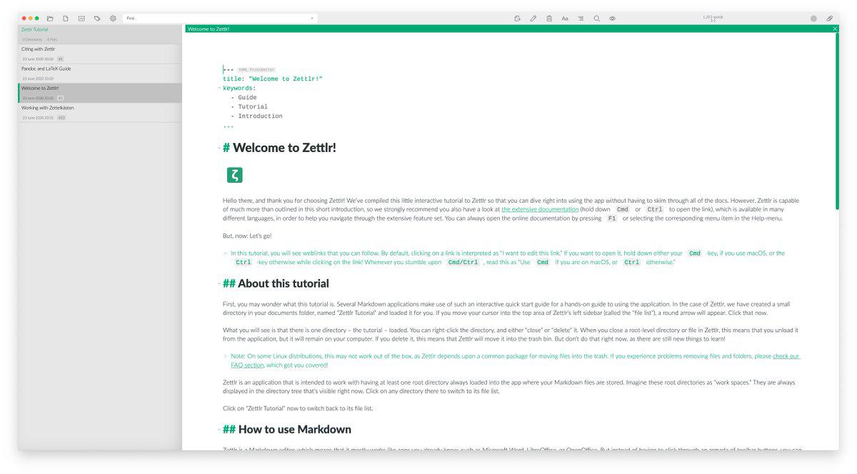 Comment installer l'éditeur de démarques Zettlr sur Linux 6 Comment installer l'éditeur de démarques Zettlr sur Linux 2