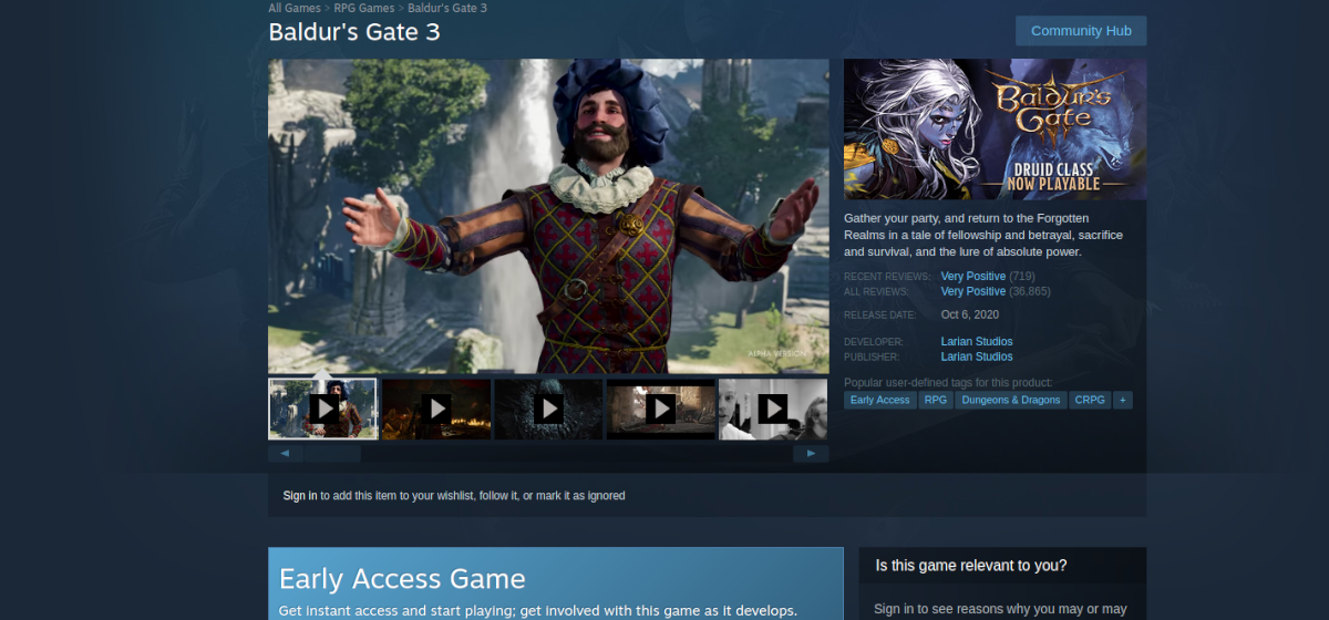 Comment jouer à Baldur's Gate 3 sur Linux 6 Comment jouer à Baldur's Gate 3 sur Linux 2