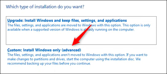 Comment installer Windows 10 à partir d'une clé USB 18 Cliquez sur Installation personnalisée