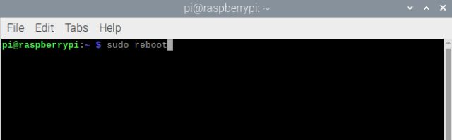 Comment arrêter ou redémarrer Raspberry Pi 13 redémarrage sudo