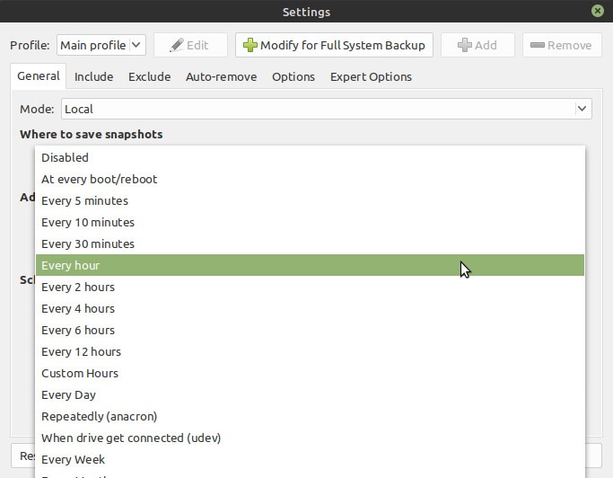 Alternatives à Linux Time Machine Back In Time Scheduling Alternatives à Linux Time Machine Back In Time Scheduling