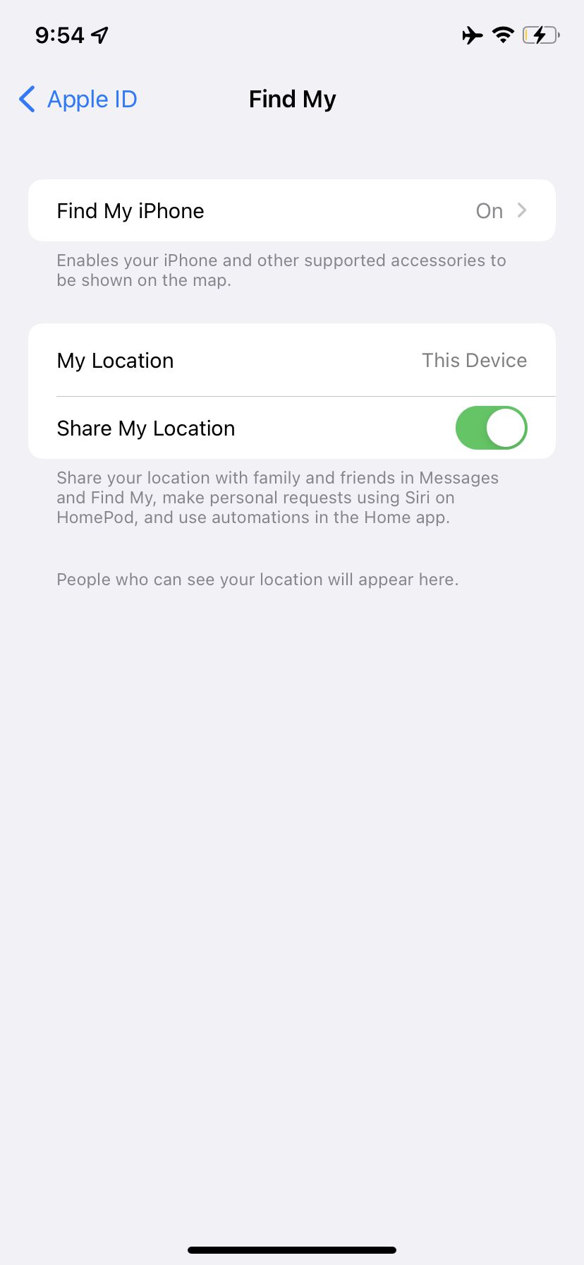 Comment retrouver votre iPhone perdu, même s'il est éteint 6 Activez la fonction Find My dans vos paramètres.